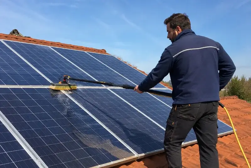 Nettoyage et entretien de panneaux solaires à Maurrin
