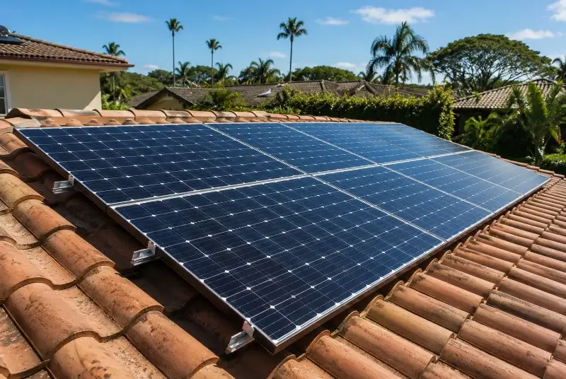 Installation de panneaux solaires à Maurrin